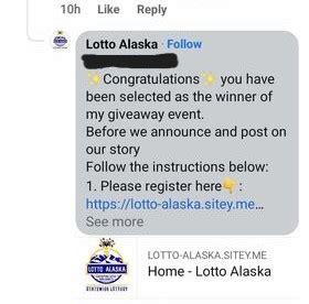 lottoalaska|lotto alaska scam.